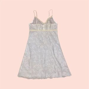 Sheer White Slip Dress